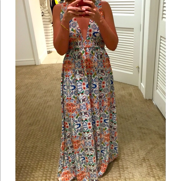 Mosaic print maxi - Picture 3 of 4